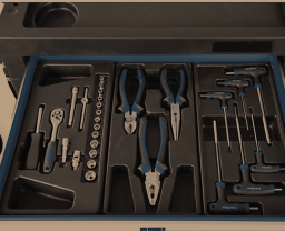 Scheppach Servante d'atelier TW1000 avec outils inclus