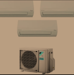 Climatiseur Daikin Tri Splits Neuf A++/A+