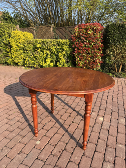 Table de salle à manger avec 2 rallonges pour 8 à 10 personnes