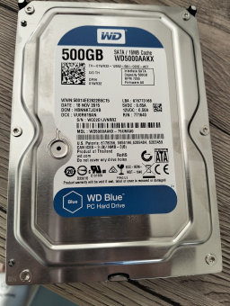 Disque dur Western Digital 3,5" 500 Go - Parfait état