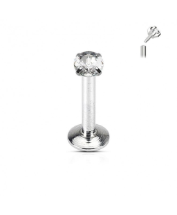 Piercing Labret contour Levre Strass rond Broche monroe medusa madona contour bouche