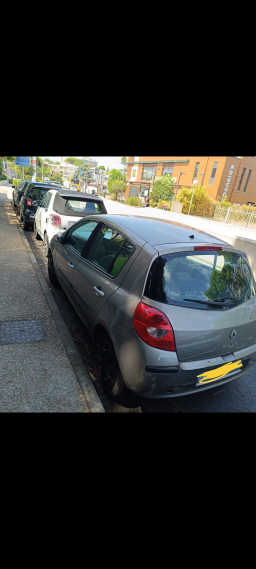 Clio 3 diesel en bon état, juste portiere arriere droite un peu abîmé mais rien de grave, année 2008  , pour 225000 kilomètres