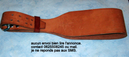 Ceinture de musculation en cuir robuste