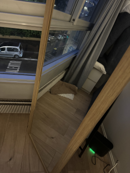Miroir horizontal
