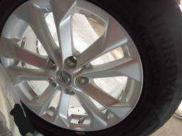 4 jantes avec capteurs et pneus 225/65R17 pour Nissan X-Trail