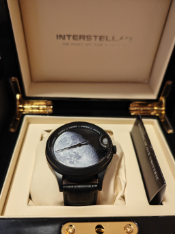 Montre Interstellar Lunar - hommage à l'exploration spatiale NASA