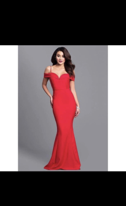 Robe femme rouge agréable à porter, adaptée à tous les temps
