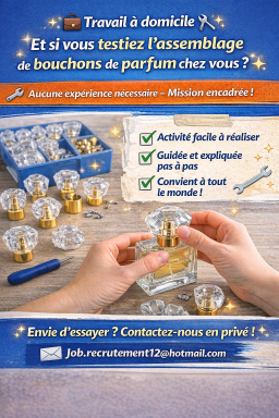 Agent d’assemblage / Opérateur de conditionnement (H/F)