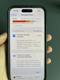 iphone 15 pro 128 Go - à vendre
